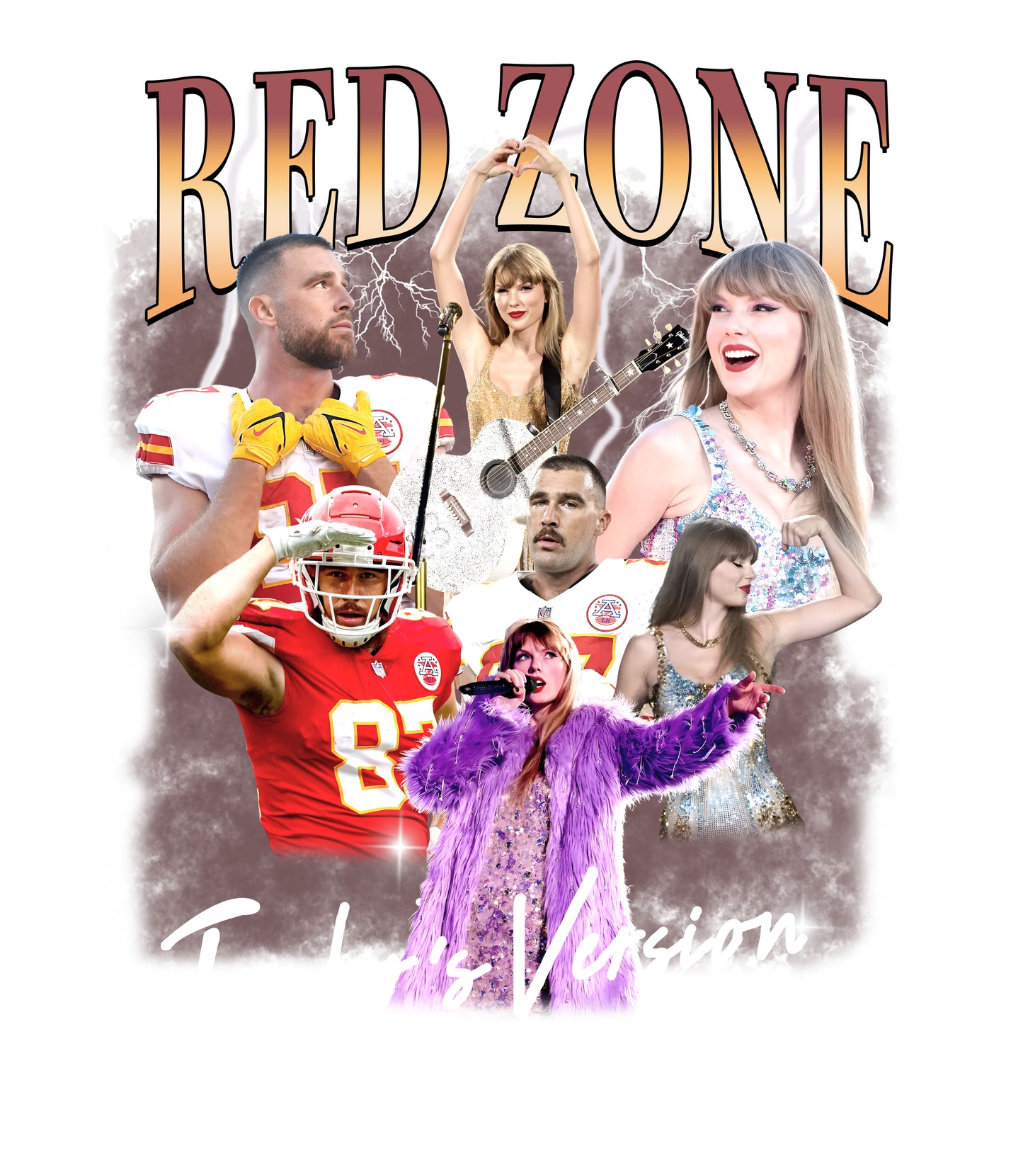 Red Zone Taylor Version Hoodie – Chiefs x Swiftie Unisex