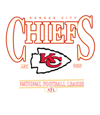 Kansas City Chiefs Vintage Sweatshirt – NFL Game Day Crewneck for Fans
