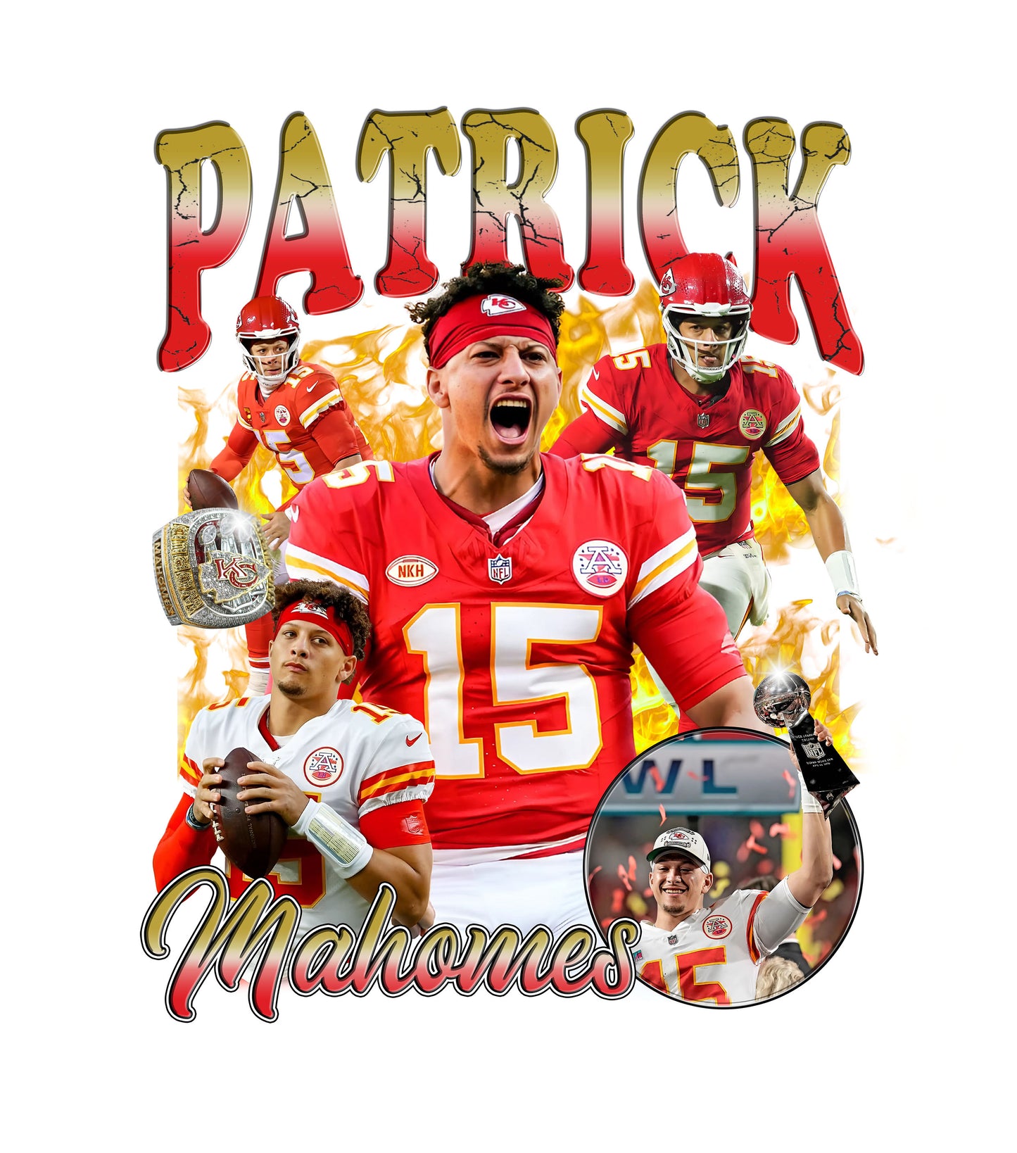 Patrick Mahomes Hoodie – Kansas City Chiefs Retro Sweatshirt