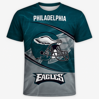 Philadelphia Eagles NFL T-Shirt | Limited Edition 1933–2025 Anniversary | Game Day Fan Tee