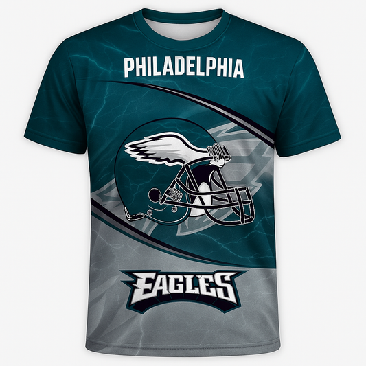 Philadelphia Eagles NFL T-Shirt | Limited Edition 1933–2025 Anniversary | Game Day Fan Tee