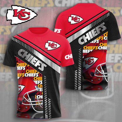 Kansas City Chiefs T-Shirt | NFL Fan Gear | Red & Black Game Day Tee x Unisex Apparel