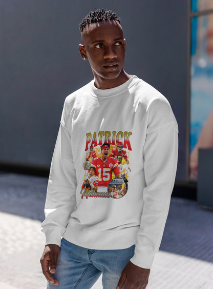 Kansas City Chiefs Sweatshirt – Patrick Mahomes Graphic Apparel