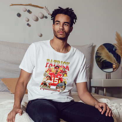 Patrick Mahomes #15 T-Shirt – Kansas City Chiefs Fan Football Tee