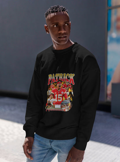Kansas City Chiefs Sweatshirt – Patrick Mahomes Graphic Apparel