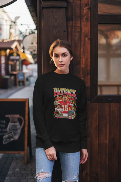 Kansas City Chiefs Sweatshirt – Patrick Mahomes Graphic Apparel