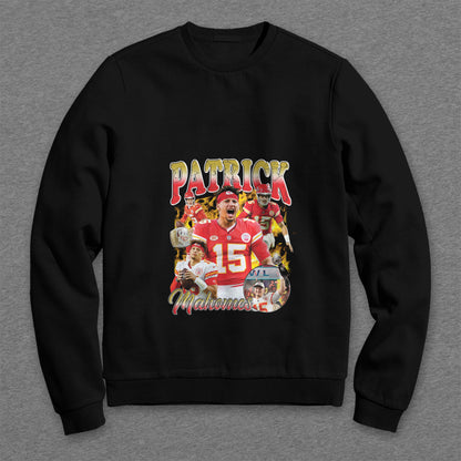 Kansas City Chiefs Sweatshirt – Patrick Mahomes Graphic Apparel