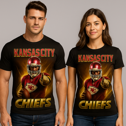 Kansas City Chiefs T-Shirt | NFL 1960–2025 Anniversary Fan Tee x Game Day Apparel