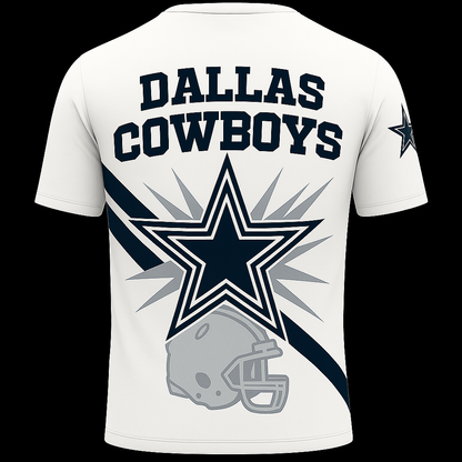 Dallas Cowboys T-Shirt | NFL Official Fan Gear | Men’s Game Day Tee