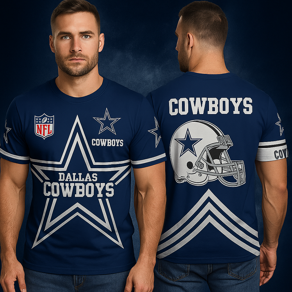 Dallas Cowboys NFL T-Shirt | Men’s Game Day Tee | Cowboys Fan Apparel