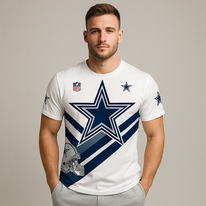 Dallas Cowboys T-Shirt | NFL Official Fan Gear | Men’s Game Day Tee