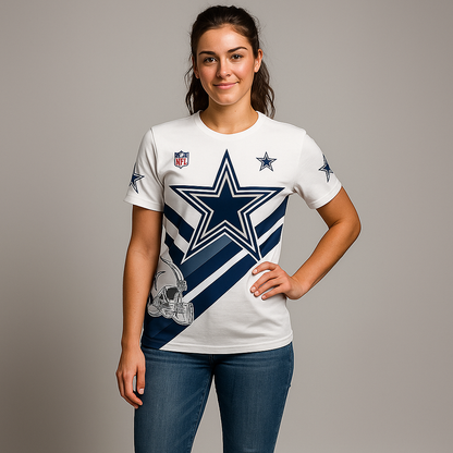 Dallas Cowboys T-Shirt | NFL Official Fan Gear | Men’s Game Day Tee