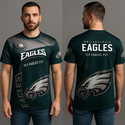 Philadelphia Eagles NFL T-Shirt | Fly Eagles Fly Fan Tee | Official Football Apparel