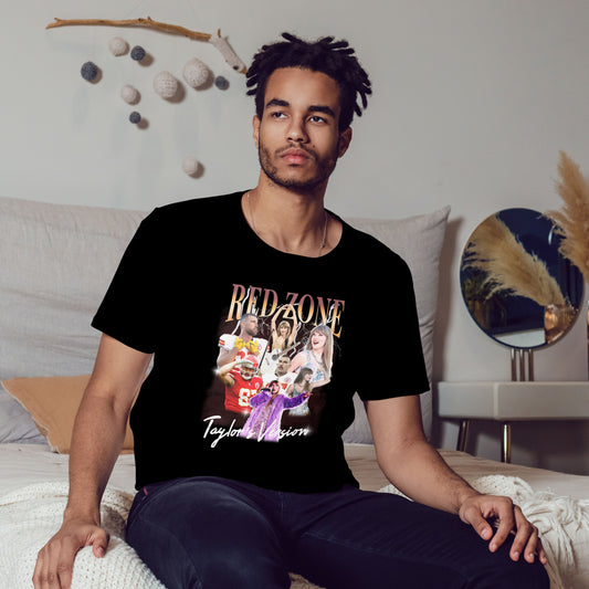 Red Zone T-Shirt – Travis Kelce & Taylor Swift Fan Tee | Chiefs Shirt