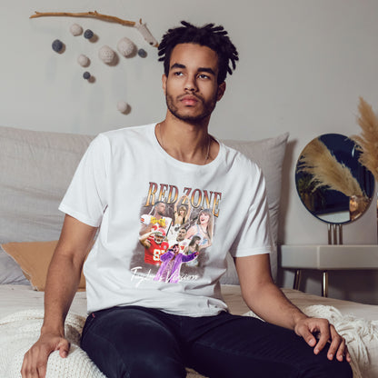 Red Zone T-Shirt – Travis Kelce & Taylor Swift Fan Tee | Chiefs Shirt