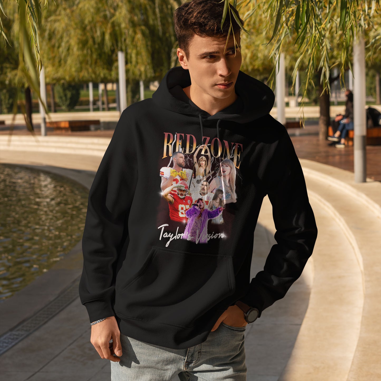 Red Zone Taylor Version Hoodie – Chiefs x Swiftie Unisex