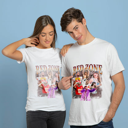 Red Zone T-Shirt – Travis Kelce & Taylor Swift Fan Tee | Chiefs Shirt