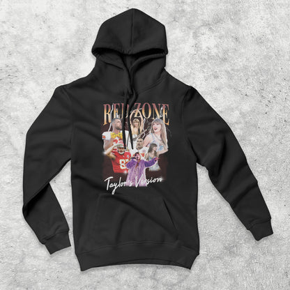 Red Zone Taylor Version Hoodie – Chiefs x Swiftie Unisex