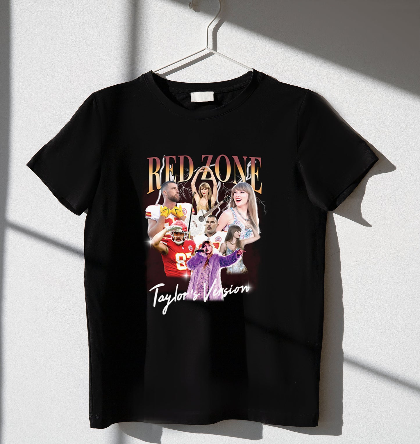 Red Zone T-Shirt – Travis Kelce & Taylor Swift Fan Tee | Chiefs Shirt